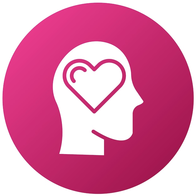 Diseño vectorial de estilo de icono de terapia de salud mental