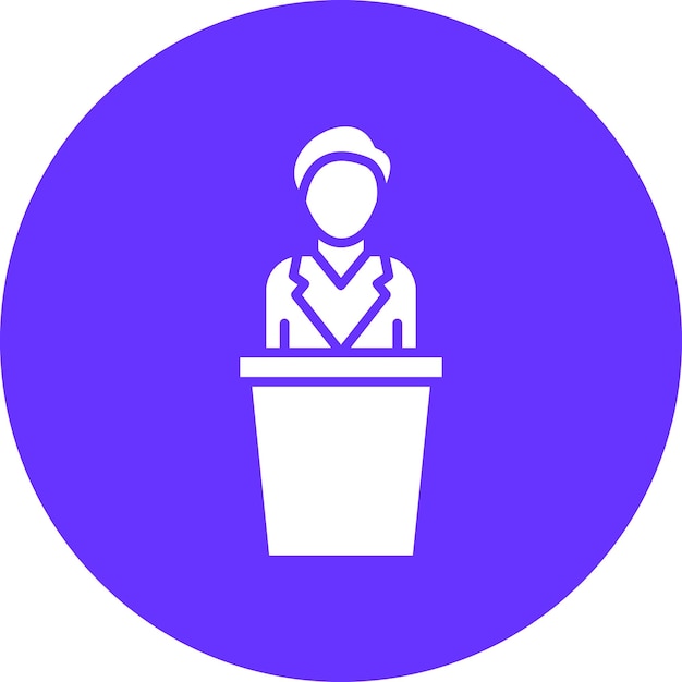 Diseño vectorial Estilo de icono de testigo