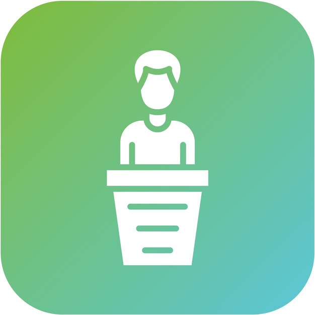 Diseño vectorial Estilo de icono de testigo