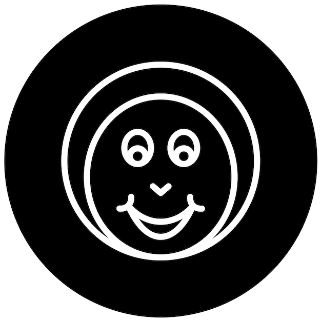 Diseño vectorial Estilo de icono tickled