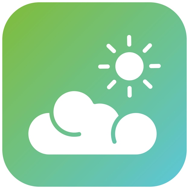 Diseño vectorial Estilo del icono del tiempo