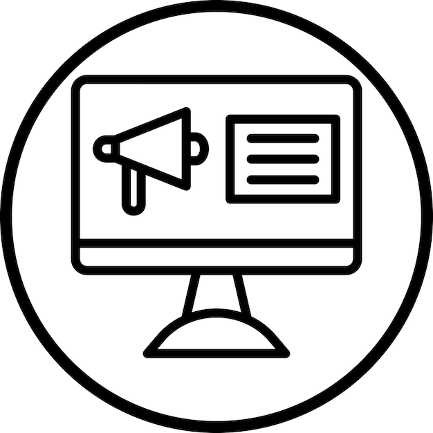 Diseño vectorial Estilo del icono del título