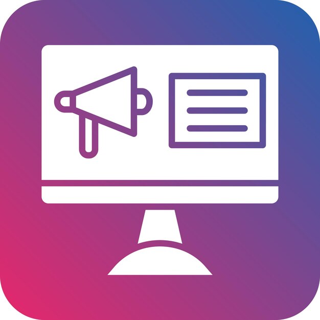 Diseño vectorial Estilo del icono del título