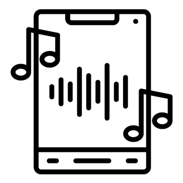 Diseño vectorial Estilo del icono de tono