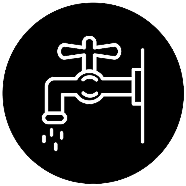 Diseño vectorial Estilo del icono de toque