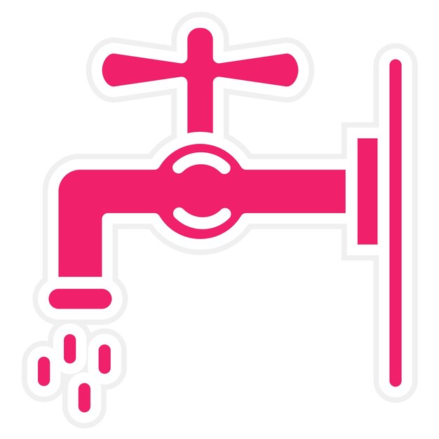 Diseño vectorial Estilo del icono de toque