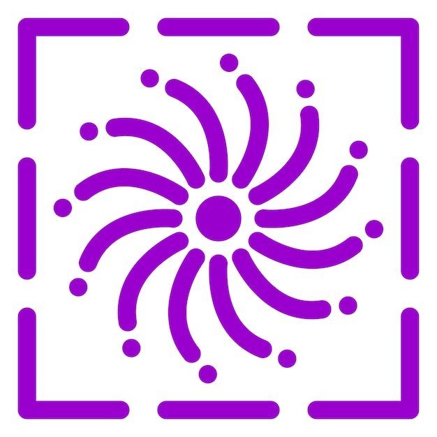Diseño vectorial Estilo de icono de torbellino
