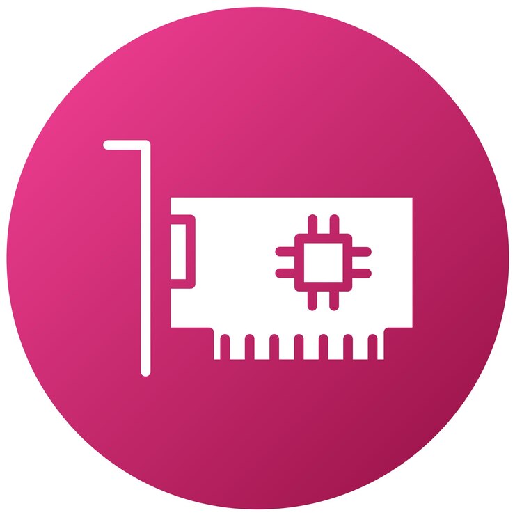 Vector diseño vectorial estilo del icono del tornillo de la tarjeta de expansión