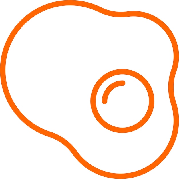 Diseño vectorial del estilo del icono de la tortilla Oasis