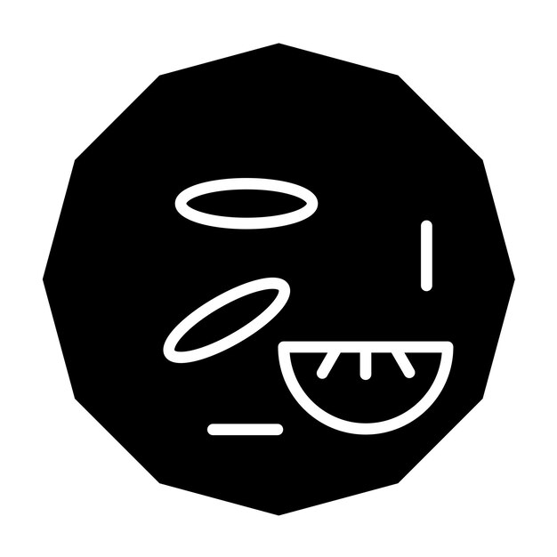 Diseño vectorial Estilo del icono de la tortilla