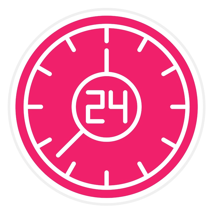 Vector diseño vectorial estilo de icono de trabajo continuo
