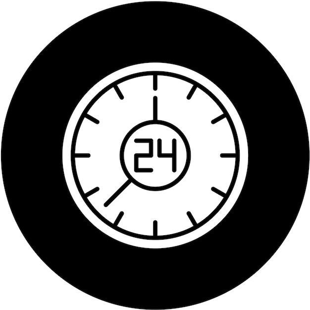 Diseño vectorial Estilo de icono de trabajo continuo