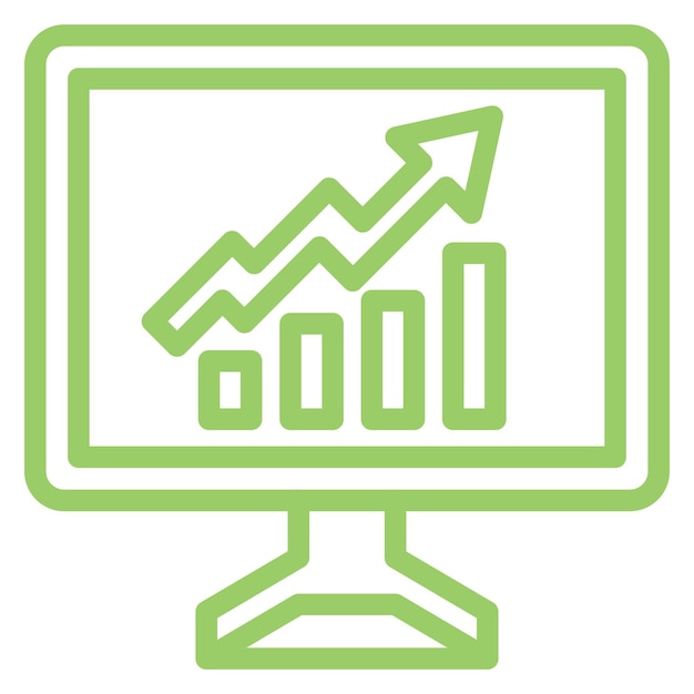 Diseño vectorial Estilo del icono de tráfico del sitio web