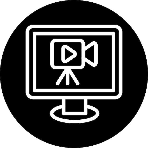 Diseño vectorial Estilo del icono de transmisión