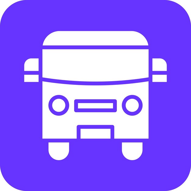Diseño vectorial Estilo del icono de transporte