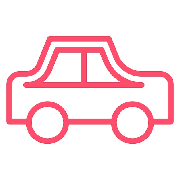 Diseño vectorial Estilo del icono de transporte