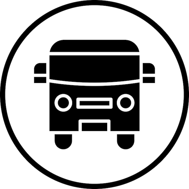 Diseño vectorial Estilo del icono de transporte
