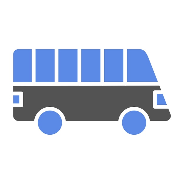 Diseño vectorial Estilo del icono de transporte