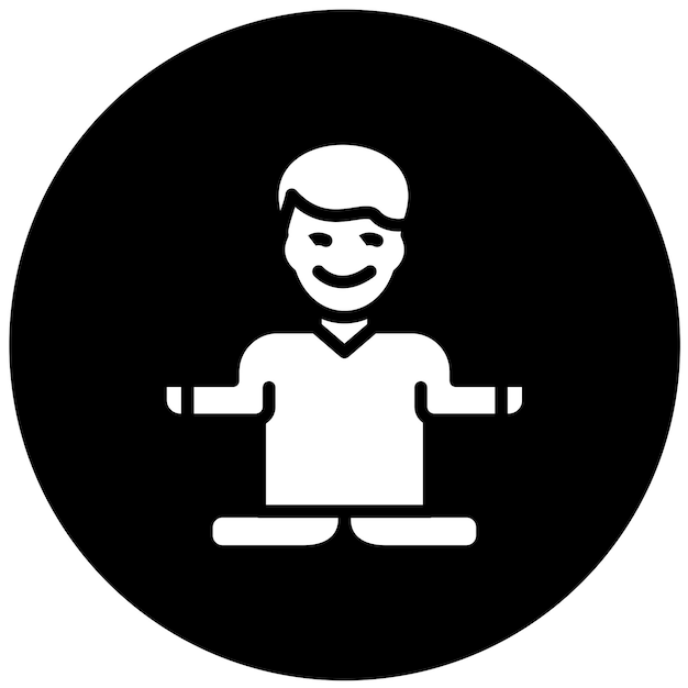 Diseño vectorial Estilo de icono trascendente