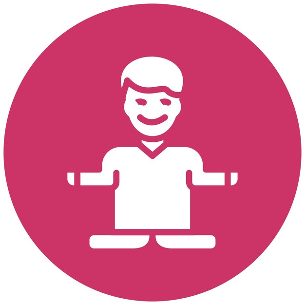 Diseño vectorial Estilo de icono trascendente