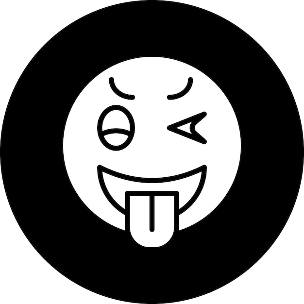 Diseño vectorial Estilo de icono travieso
