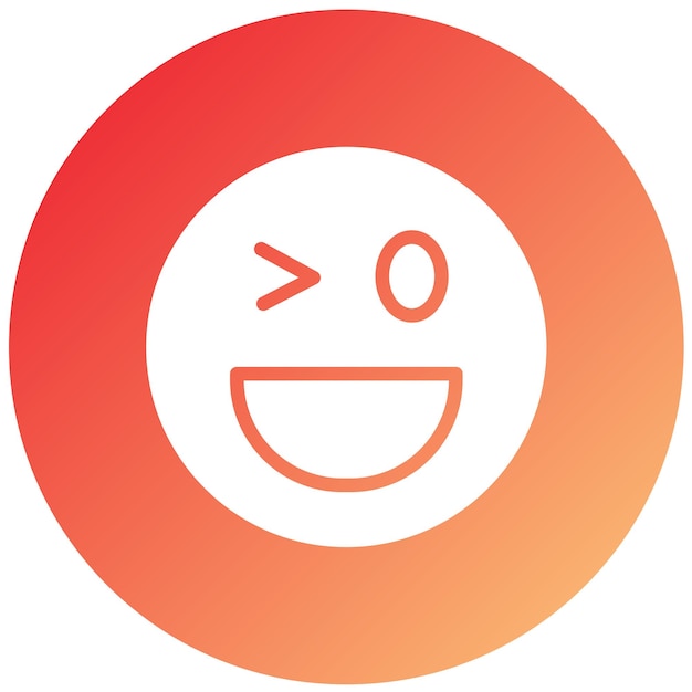 Diseño vectorial Estilo de icono travieso