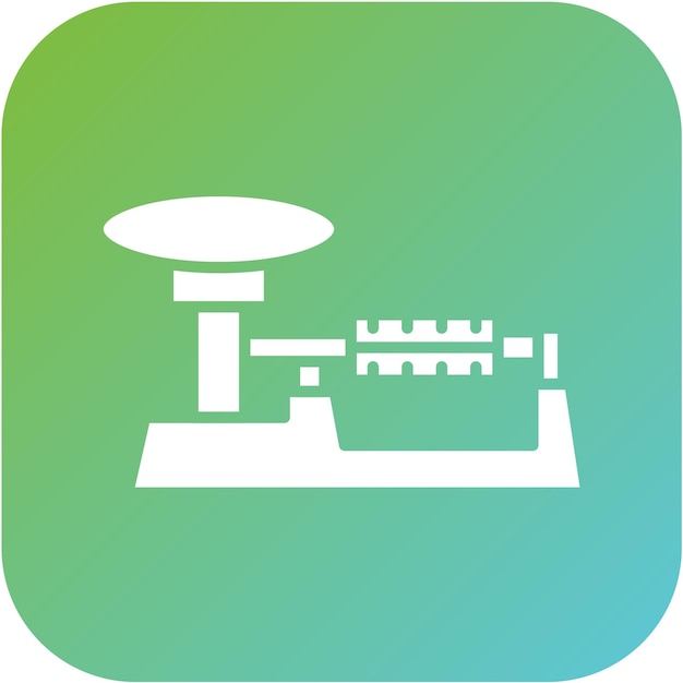 Diseño vectorial Estilo del icono de triple haz