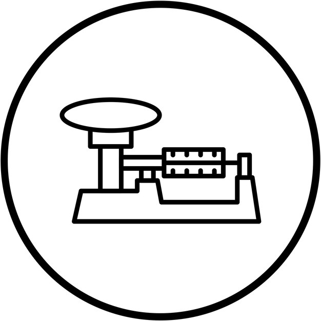 Diseño vectorial Estilo del icono de triple haz