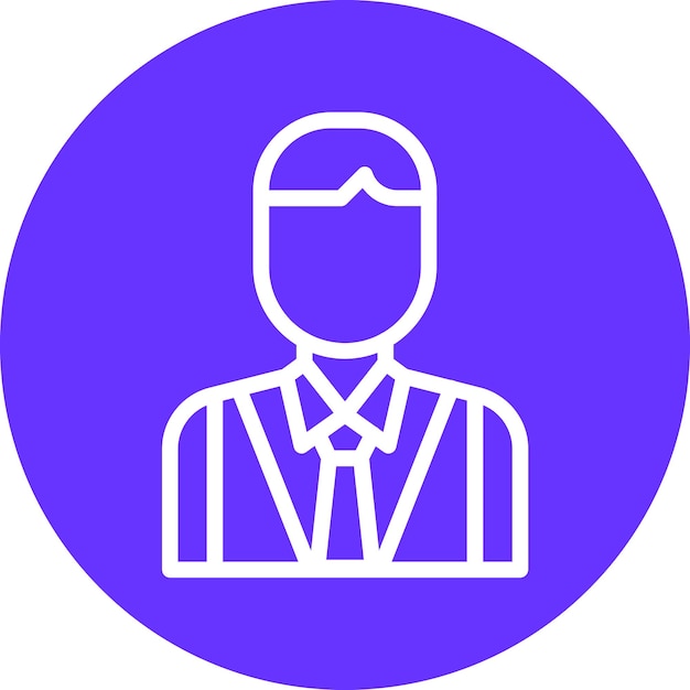 Diseño vectorial del estilo del icono de la tripulación de la cabina