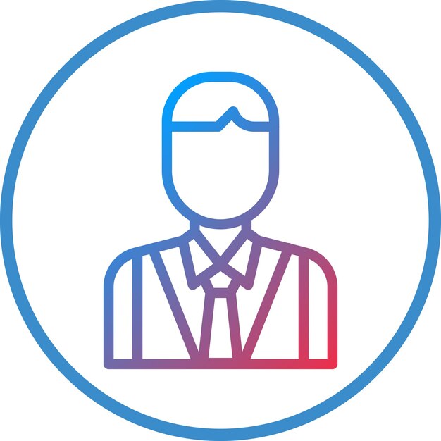 Diseño vectorial del estilo del icono de la tripulación de la cabina