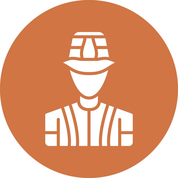 Diseño vectorial de estilo de icono turístico