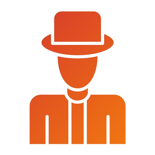 Diseño vectorial de estilo de icono turístico