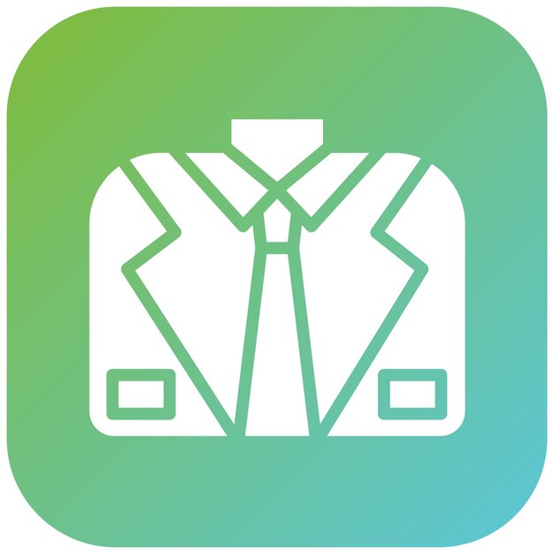 Diseño vectorial de estilo de icono de Tuxedo
