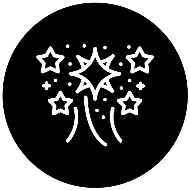 Diseño vectorial Estilo del icono Twinkle
