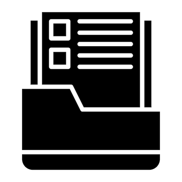 Diseño vectorial Estilo del icono de la unidad electiva