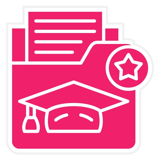 Diseño vectorial Estilo del icono de la unidad electiva