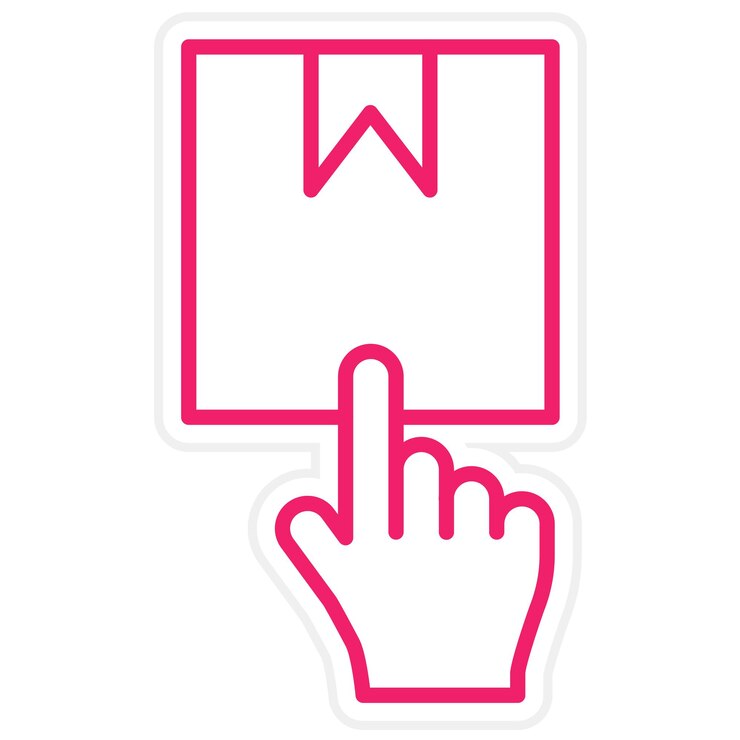 Vector diseño vectorial estilo de icono de uso del producto