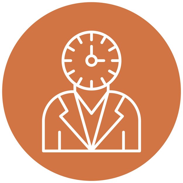 Diseño vectorial estilo de icono de valor de vida