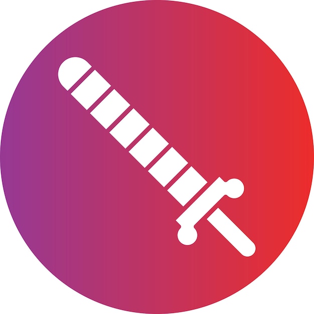 Diseño vectorial Estilo del icono de la varita Ar