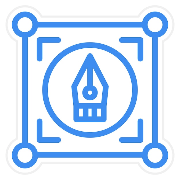 Diseño vectorial Estilo del icono vectorial