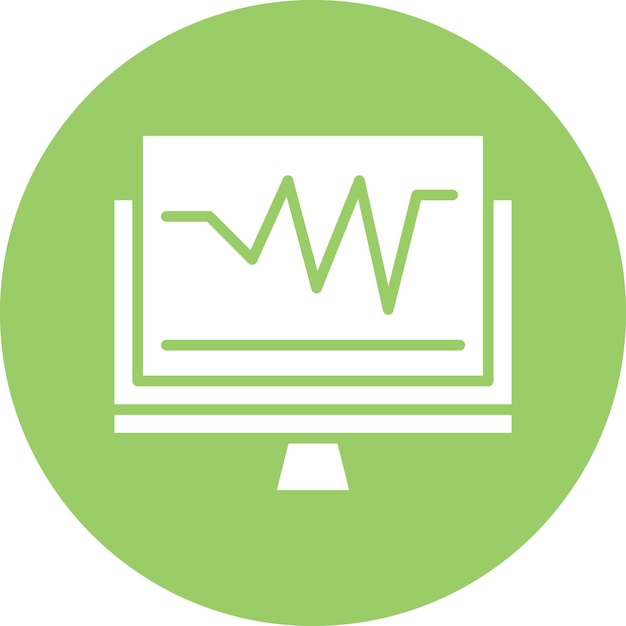Diseño vectorial Estilo del icono de velocidad de bits