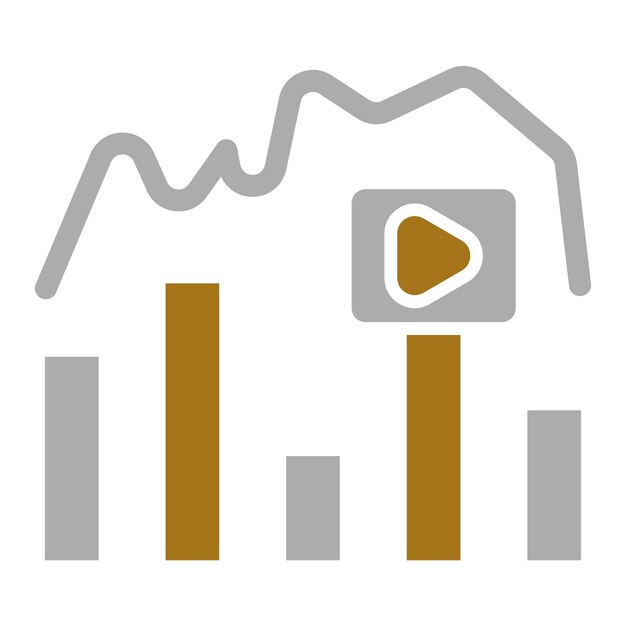 Diseño vectorial Estilo del icono de velocidad de bits