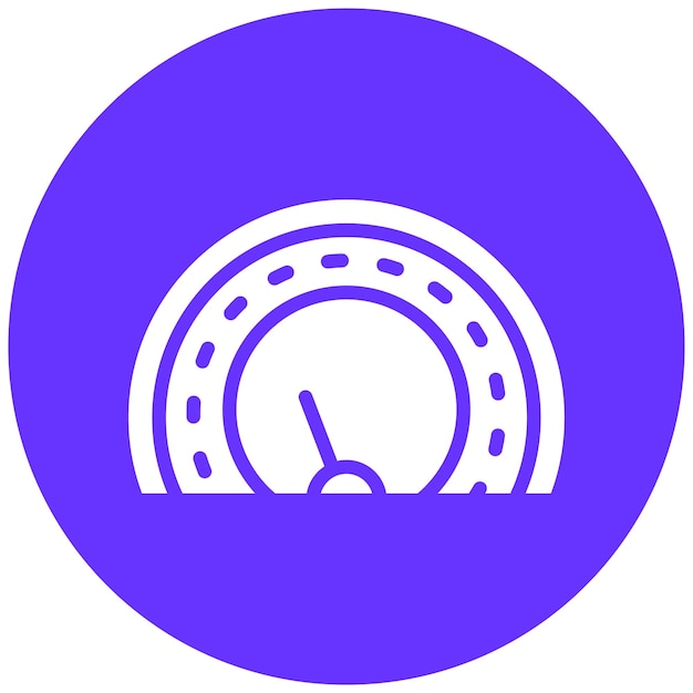 Diseño vectorial Estilo del icono de velocidad