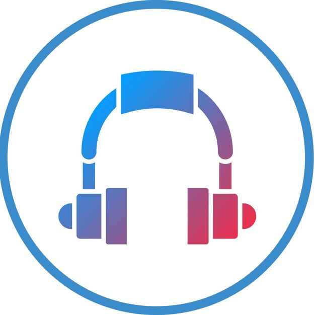 Diseño vectorial Estilo del icono de venta de auriculares