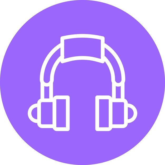 Diseño vectorial Estilo del icono de venta de auriculares