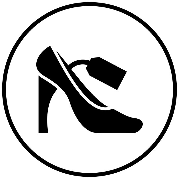 Diseño vectorial Estilo del icono de venta del talón