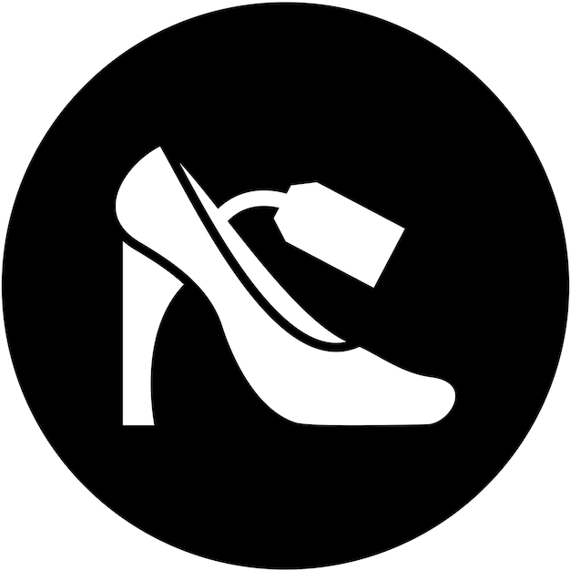 Diseño vectorial Estilo del icono de venta del talón