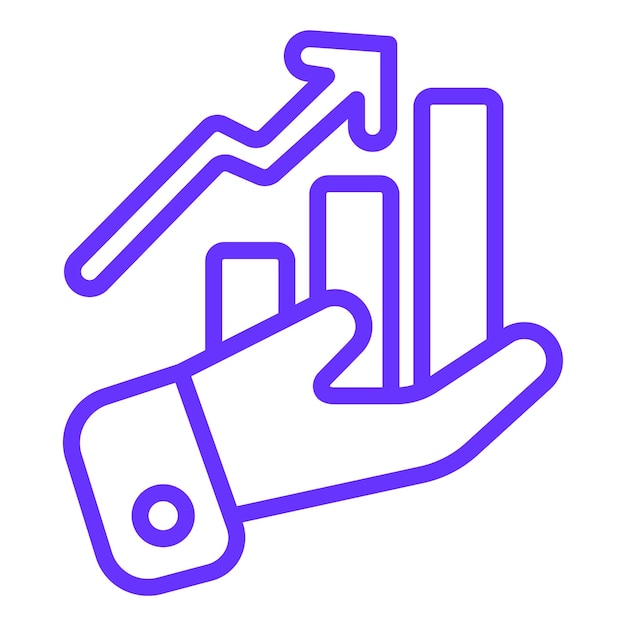 Diseño vectorial Estilo del icono de venta