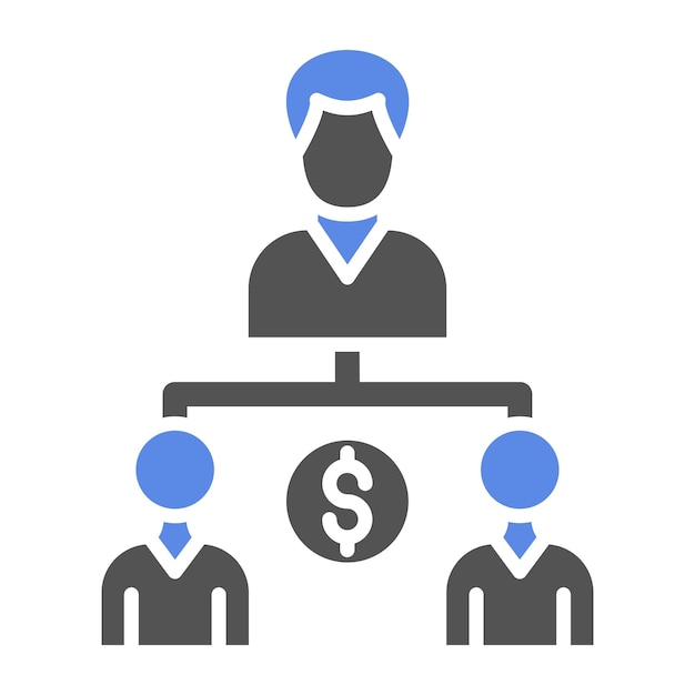 Diseño vectorial Estilo de icono de ventas complejo
