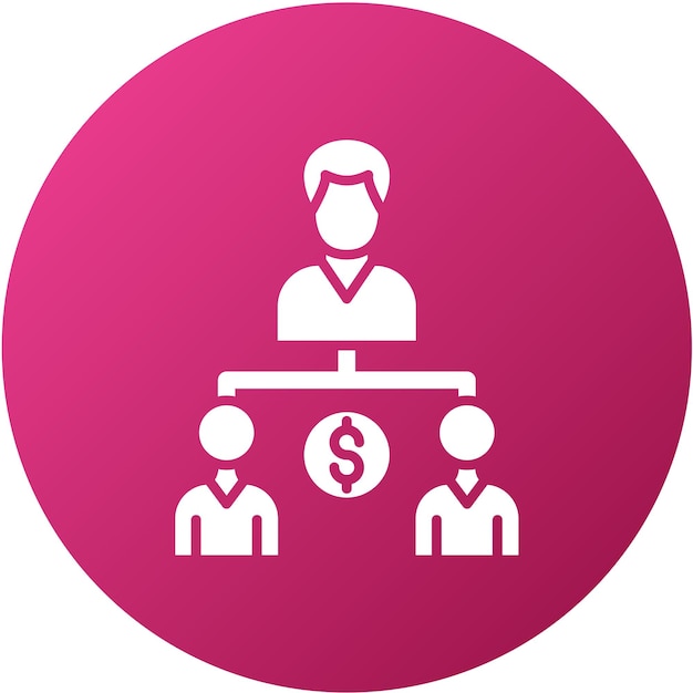 Diseño vectorial Estilo de icono de ventas complejo